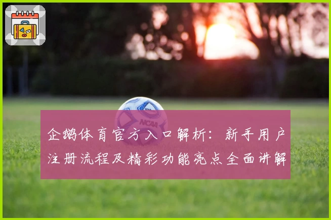 企鹅体育官方入口解析：新手用户注册流程及精彩功能亮点全面讲解